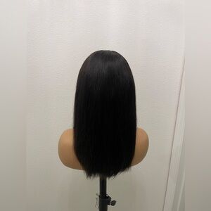 New! 12” Virgin Human Hair Bob Cut Wig